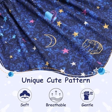 VASCHY Girls Dress with Ruffle Sleeves & Pockets