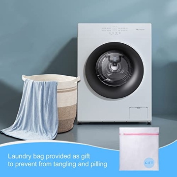 MH MYLUNE HOME Cooling Blanket for Hot Sleepers, Arc-chill Cold Throw Blanket for Sofa/Bed, Lightweight Breathable Summer Thin Blanket for Travel,Camping,Throw Size, Blue