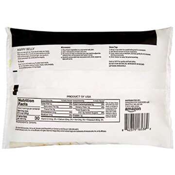 Happy Belly Frozen Onions - Convenient & Flavorful 12 oz Pack