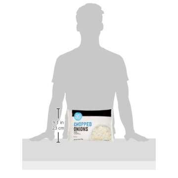 Happy Belly Frozen Chopped Onions, 12 oz Pack