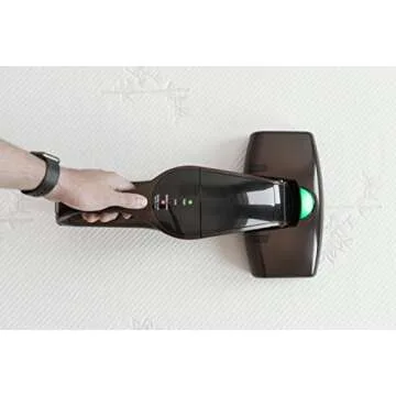 IRIS USA IC-FDC1U Vacuum, Cordless Mattress Cleaner, Cordless Mattress Cleaner-Espresso