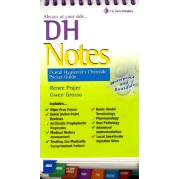 DH Notes: Dental Hygienist's Chairside Pocket Guide for Professionals