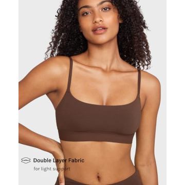 INLYRIC Women's Cotton Bralette Wireless Comfort Sleep Bra