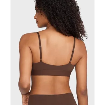 INLYRIC Women's Cotton Bralette Wireless Comfort Sleep Bra