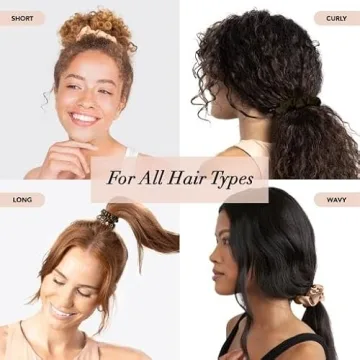 Kitsch Silk Scrunchies Women No Crease All Hair Types