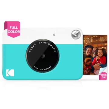 KODAK Printomatic Instant Print Digital Camera - Portable, Fun & Colorful