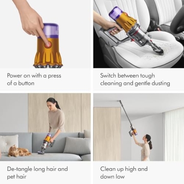 Dyson V12 Detect Slim Cordless Vacuum Cleaner - Powerful & Efficient