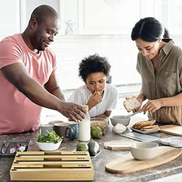 NEWMA 3 in 1 Foil Organizer for Drawer | Kitchen Essential