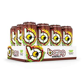 Bang Energy Lemon Drop Sweet Tea, Sugar-Free Energy Drink, 16 Ounces (Pack of 12)