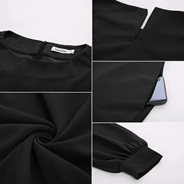 Women’s Sleeve Business Pencil Midi Dress for All Occasions