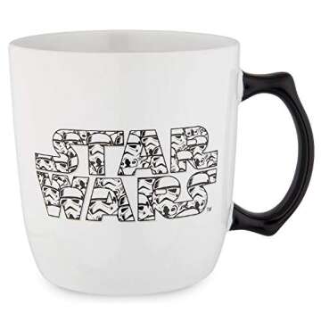 Disney Coffee Cup Star Wars Stormtrooper Mask Helmet Ceramic Mug