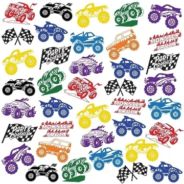 Fun Monster Truck Stampers Set - Perfect Gift for Kids!