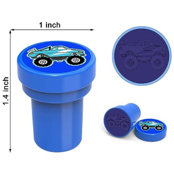 Fun Monster Truck Stampers Set - Perfect Gift for Kids!