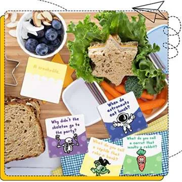Teling 150 Fun Lunch Box Jokes for Kids' Lunches