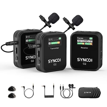 SYNCO G2(A2) Wireless Lavalier Mic - 656FT Range