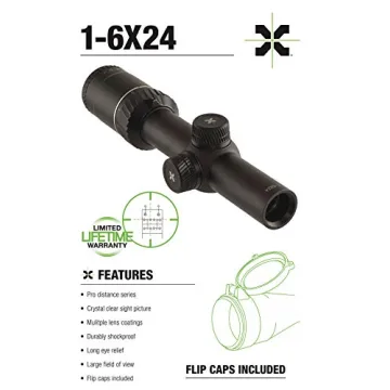 AXEON 1-6x24mm Tactical Scope - Lightweight & Durable