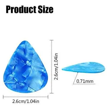 Augshy Guitar Picks - 150 Pack Premium Celluloid Picks for All Musicians