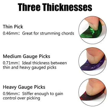 Augshy Guitar Picks 150 Pack – Quality Picks for Musicians