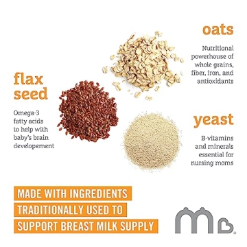 Munchkin Milkmakers Lactation Cookie Bites - 10 Ct