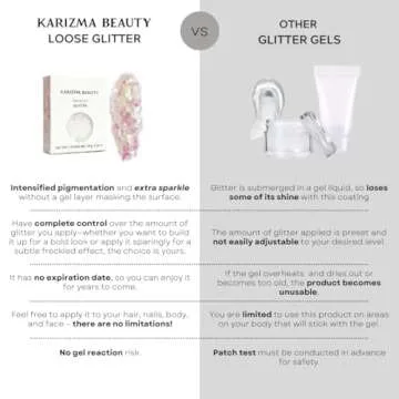 KARIZMA Iridescent Chunky Glitter for All Occasions