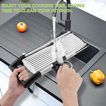 Adjustable Mandoline Slicer Manual Stainless Steel Blade Vegetable Potato Onion Tomato Slicer Food Kitchen Tools