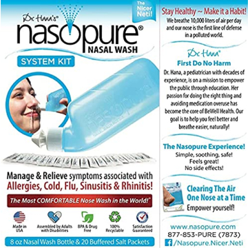 Nasopure Nasal Wash Kit for Effective Nasal Care