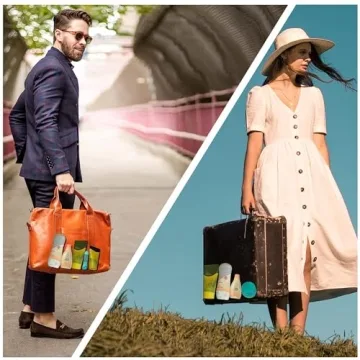 Leak Proof Silicone Bottle Covers for Travel Toiletries