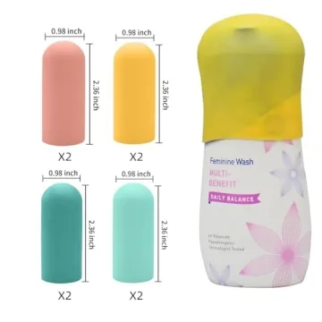 Leak Proof Silicone Bottle Covers for Travel Toiletries