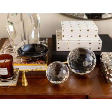 Alice Lane Large Horn Bowl Home Collection — Distinctive Accent that Adds Warmth and Character to Any Space — Natural Beauty and Artistic Craftsmanship