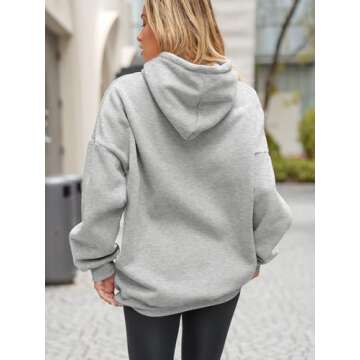 Cozy EFAN Women’s Oversized Hoodie for Comfort and Style