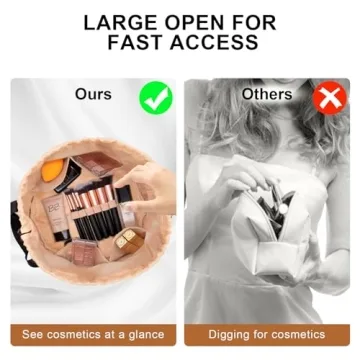 Rlokosfb Large Makeup Organizer Waterproof Travel Bag