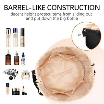 Rlokosfb Large Makeup Organizer Waterproof Travel Bag