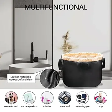 Rlokosfb Large Makeup Organizer Waterproof Travel Bag