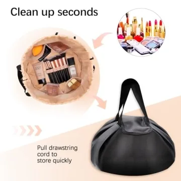 Rlokosfb Large Makeup Organizer Waterproof Travel Bag