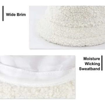 Women's Warm Vintage Cloche Bucket Hat for Winter