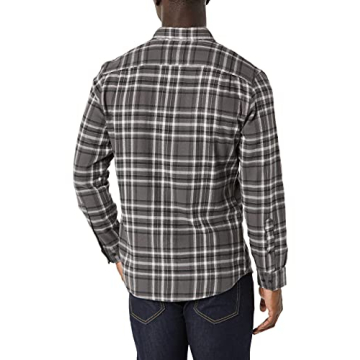 Shop Amazon Essentials Men's Slim-Fit Flannel Shirts Today