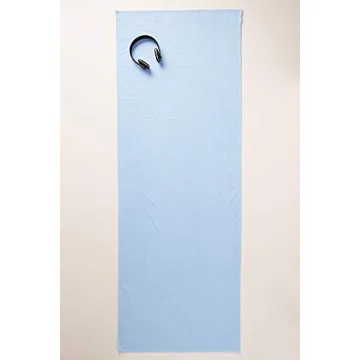 Shandali Super Absorbent Hot Yoga Towel, Placid Blue