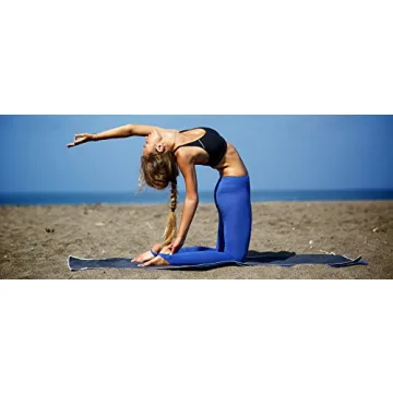 Shandali Super Absorbent Hot Yoga Towel, Placid Blue