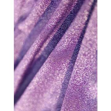 ZAFUL Women's Bandeau Bikini Set Tie Side Swimwear Metallic Glitter Sparkle Cinched Strapless Swimsuit