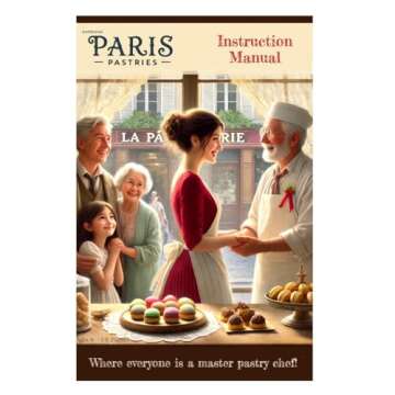 Paris Pastries - Charming Bakery Card Game | Cozy Strategy for Family & Couples (8+, 2-6 Players)