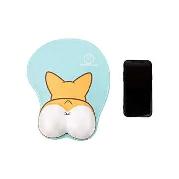 Nayo The Corgi 3D Mouse Pad - Adorable Gaming Gift