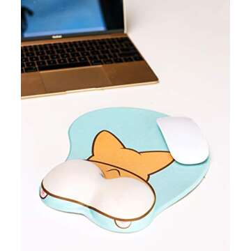 Nayo The Corgi 3D Mouse Pad - Adorable Gaming Gift