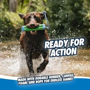 Chuckit Amphibious Bumper Floating Fetch Toy for Dogs