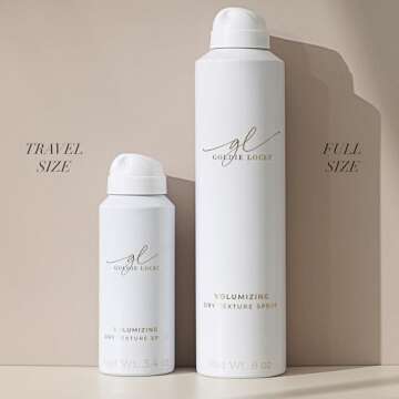 Goldie Locks Volumizing Texture Spray, Instant Volume For Hair & Extensions with Invisible Matte Finish, Weightless Moisture Protection, 8 Fl Oz