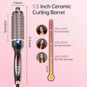 Betahouse Heated Brush for Quick Salon-Quality Styles