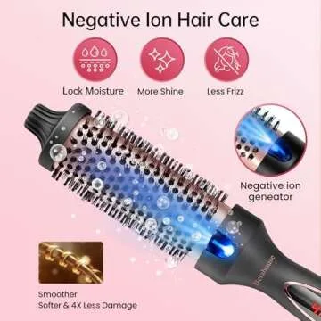Betahouse Heated Brush for Quick Salon-Quality Styles