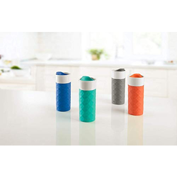 Ello Ogden 16 oz Ceramic Travel Mug Gray BPA Free