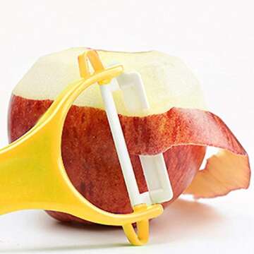 Sharp Ceramic Vegetable Peelers for Effortless Peeling Set