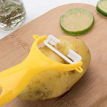 Sharp Ceramic Vegetable Peelers for Effortless Peeling Set