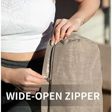 EnjoyActive Yoga Mat Bag | Premium, Waterproof, Multi Pockets, Adjustable Strap | 1/4 1/3-Inch Thick Yoga Mat Carrier | Perfect Yoga Bag to Gym Class Beach Park Travel for Women & Men